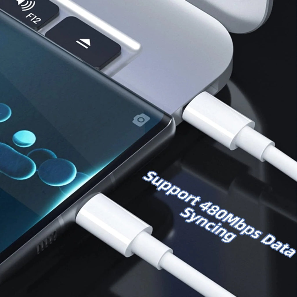 Braided USB-C Quick Charge & Sync Cable Set 3/6/10FT