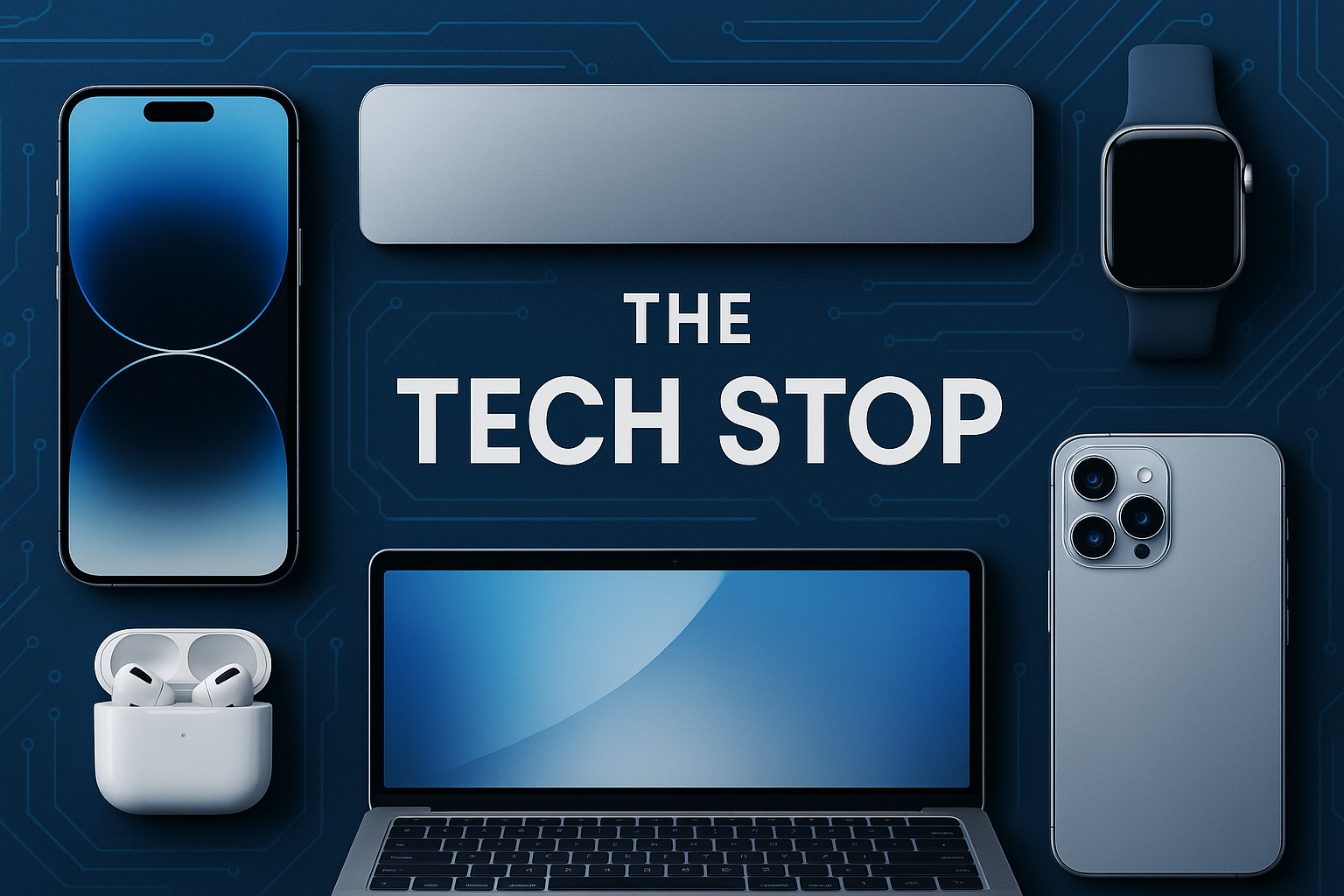 Make The Tech Stop image from last time into a rectangle